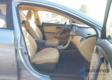 2012 Hyundai Elantra Gls (Ulsan Plant) из США, поврежденный, VIN KMHDH4AE8CU335723